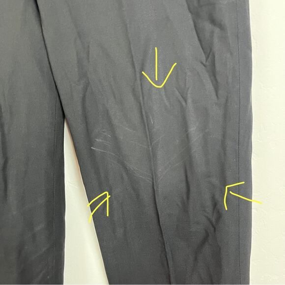 Theory Testra Wool Stretch Classic Crop Pants - Picture 4 of 12